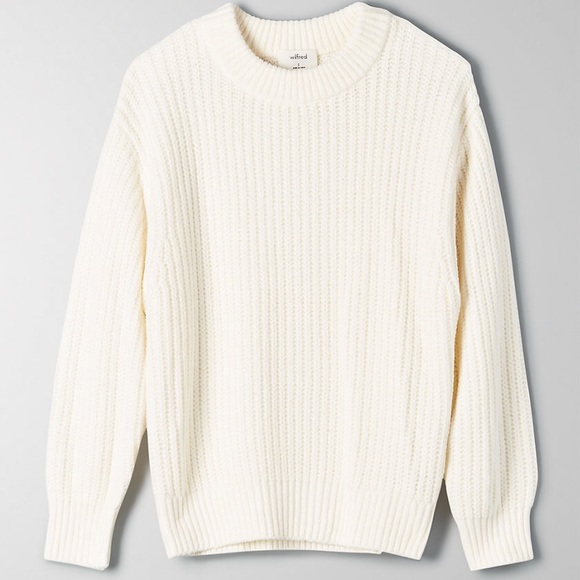 Aritzia Sweaters - Aritzia Wilfred Essential Chenille Knit Sweater